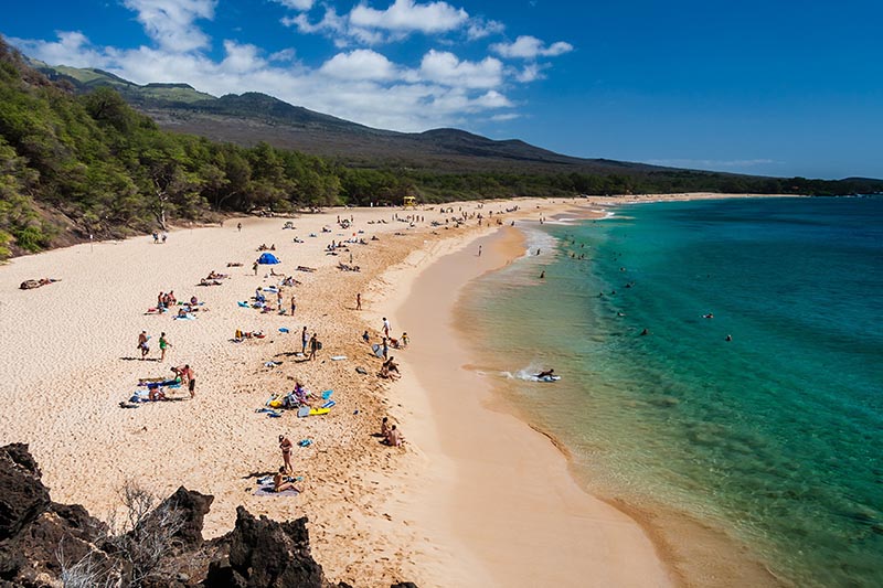 From 2009 to 2017, the most spinal cord injuries have occurred at Makena Beach, also known as “Big Beach”, on the Island of Maui TomKli/Shutterstock.com