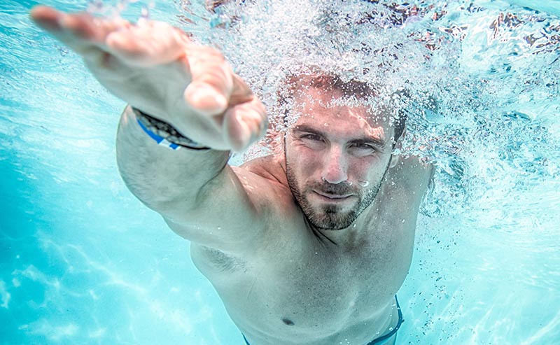 know-your-limits Before you go in the water, be aware of your health limits and current fitness level. Francesco Faconti/Shutterstock.com