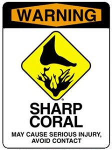 sharp coral sign