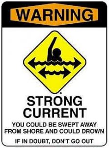 strong current